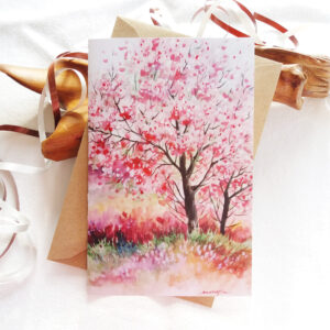 Spring Landscape Card - by Owie's ART