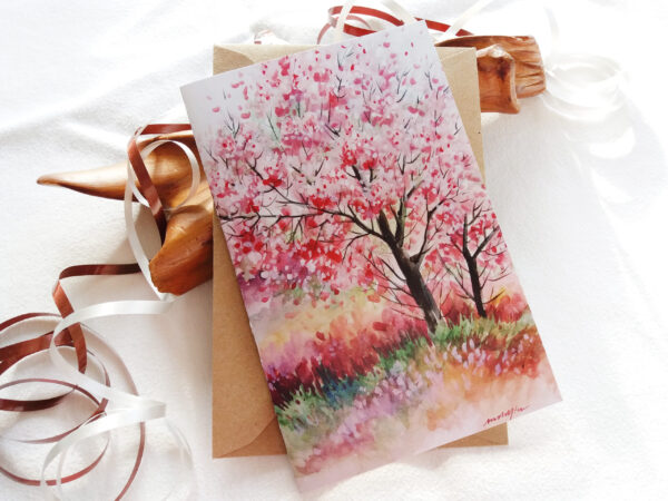 Spring Landscape Card - by Owie's ART