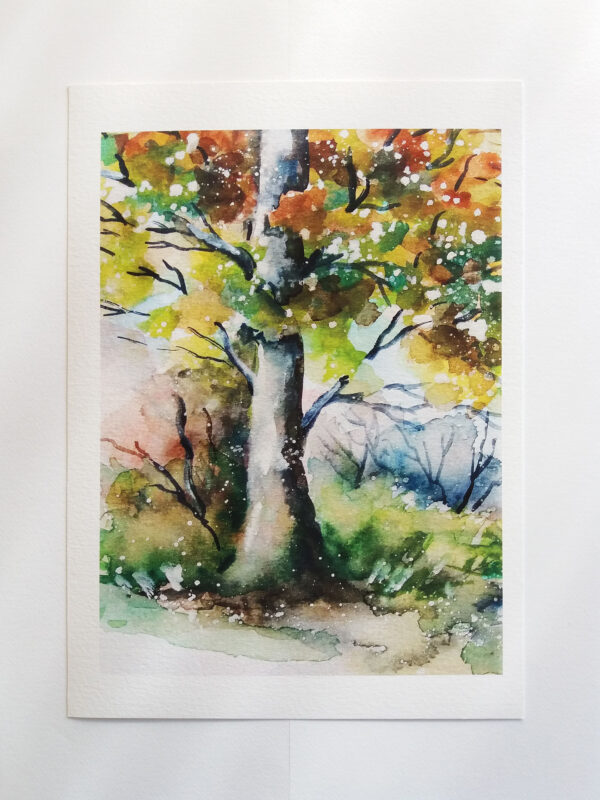 A Tree - Art Print - Owie's ART