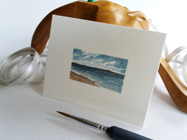 Miniature Painting - Calm Shore - by Owie's ART